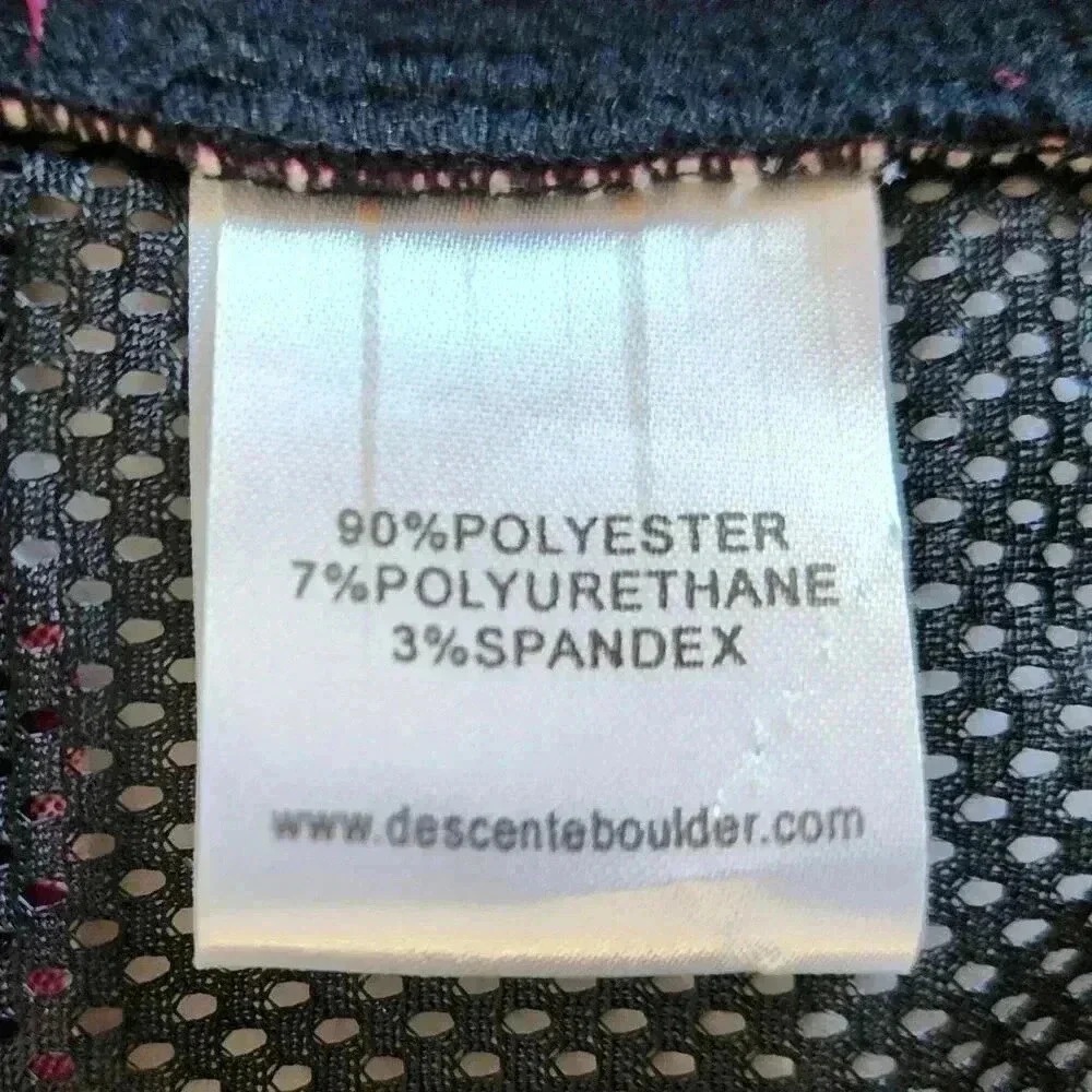 Descente Small S Floral Print Full Zip Jacket Made In Canada - Picture 8 of 8